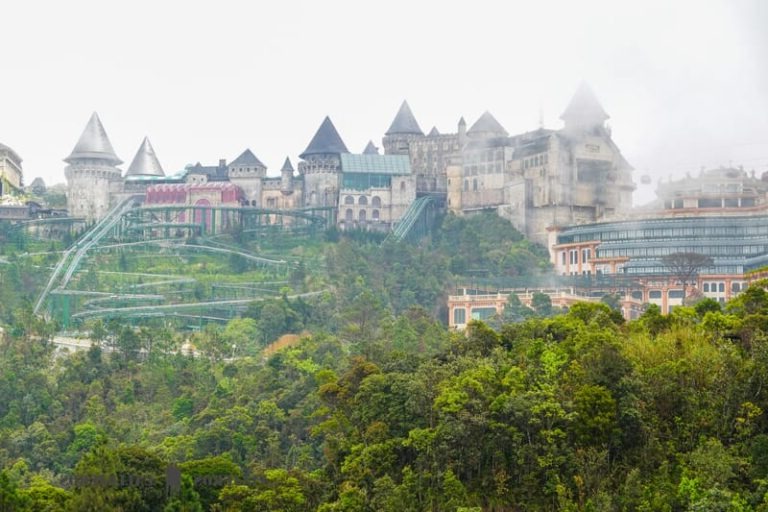 French Village en Ba Na Hills en Da Nang