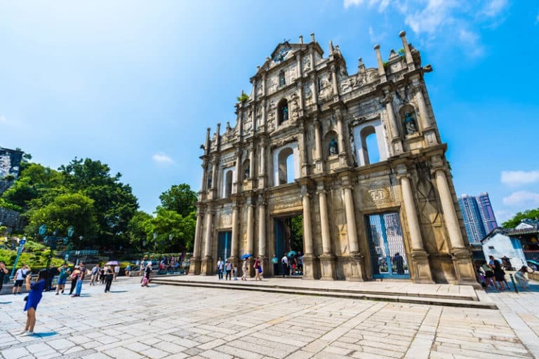 Ruinas de la Catedral de San Pablo de Macao